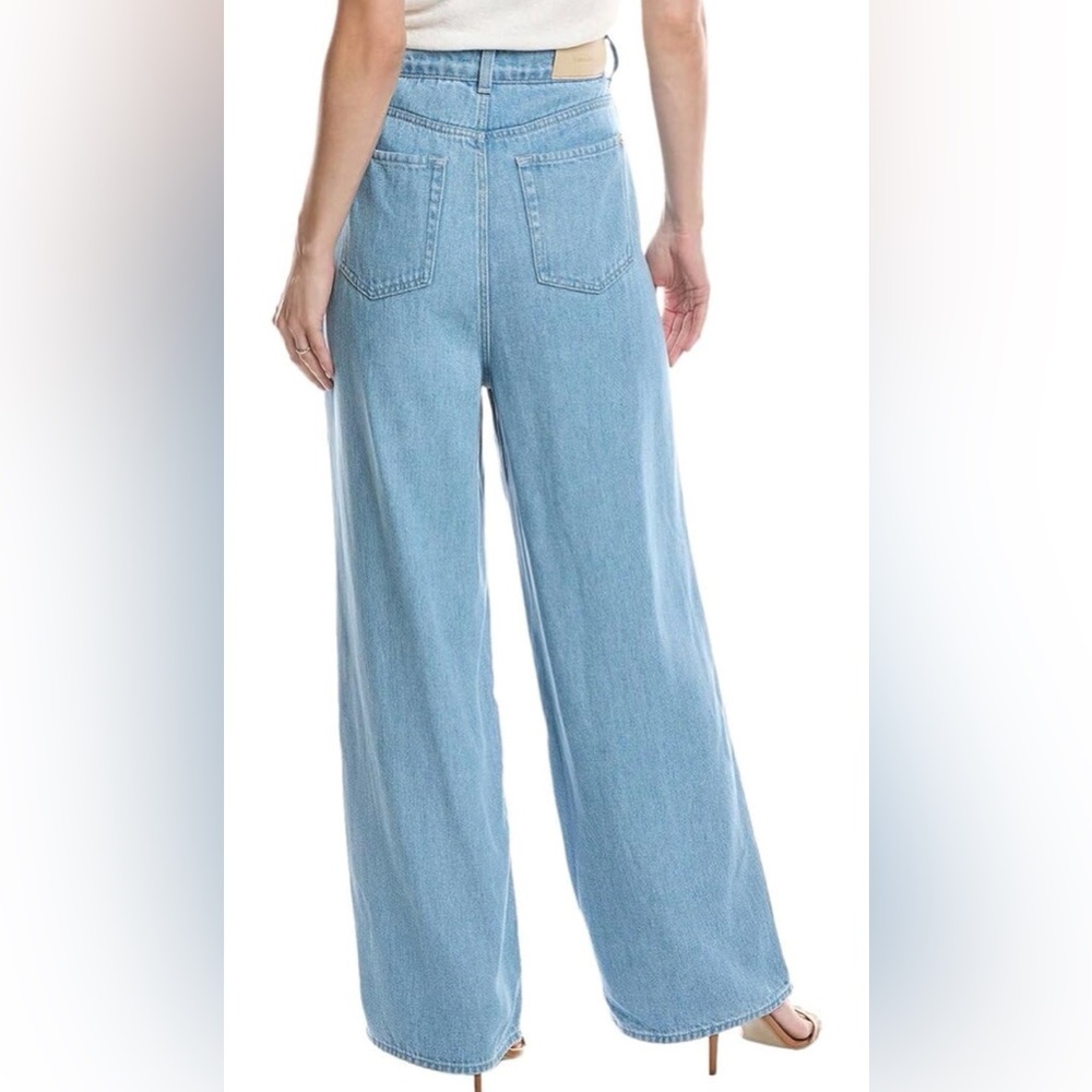 7 For All Mankind TILDA PANT in Denim Lustre Size 26 NWT Baggy - Picture 3 of 7